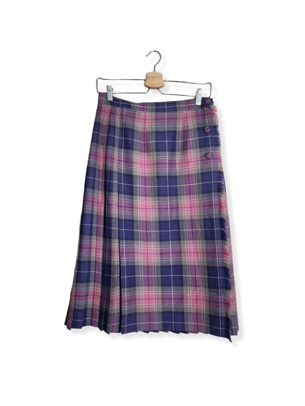 Vintage Surrey Classics Pure Wool Kilt Skirt